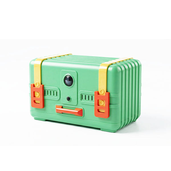 Wonder Trek portable gaming console with colorful design for active family fun.