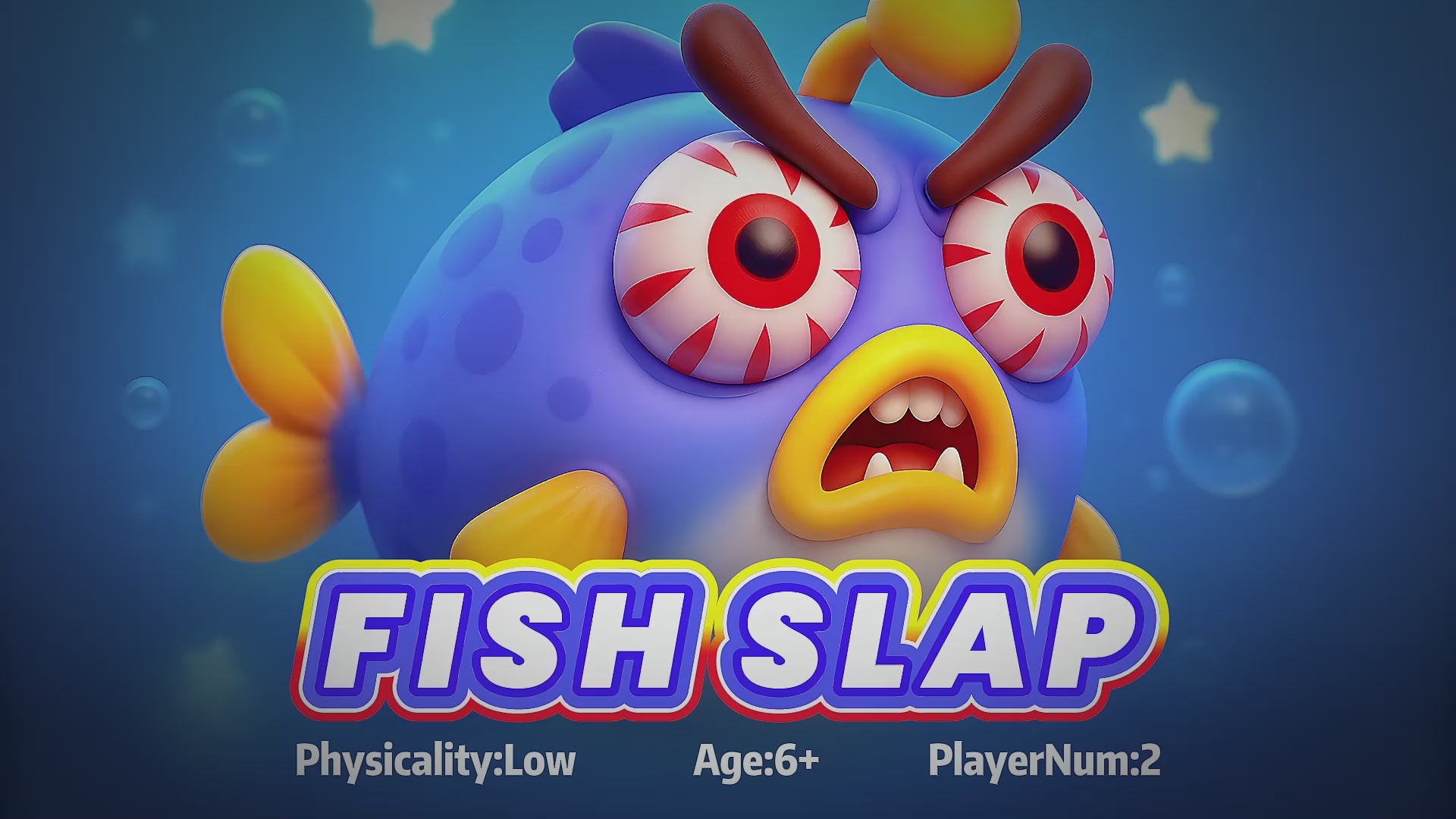 Wonder Trek Fish Slap game for kids, promoting family fun and active play indoors