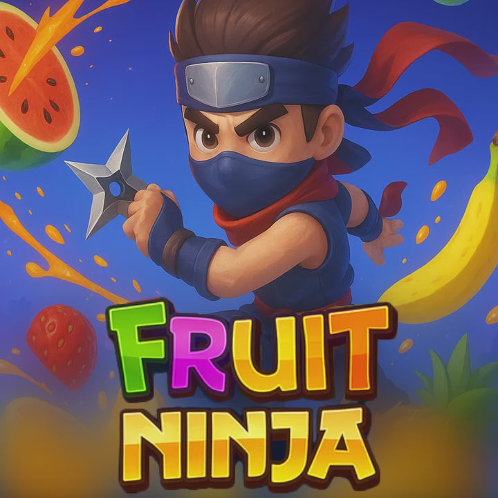 Wonder Trek Fruit Ninja game for family fun and active indoor play.