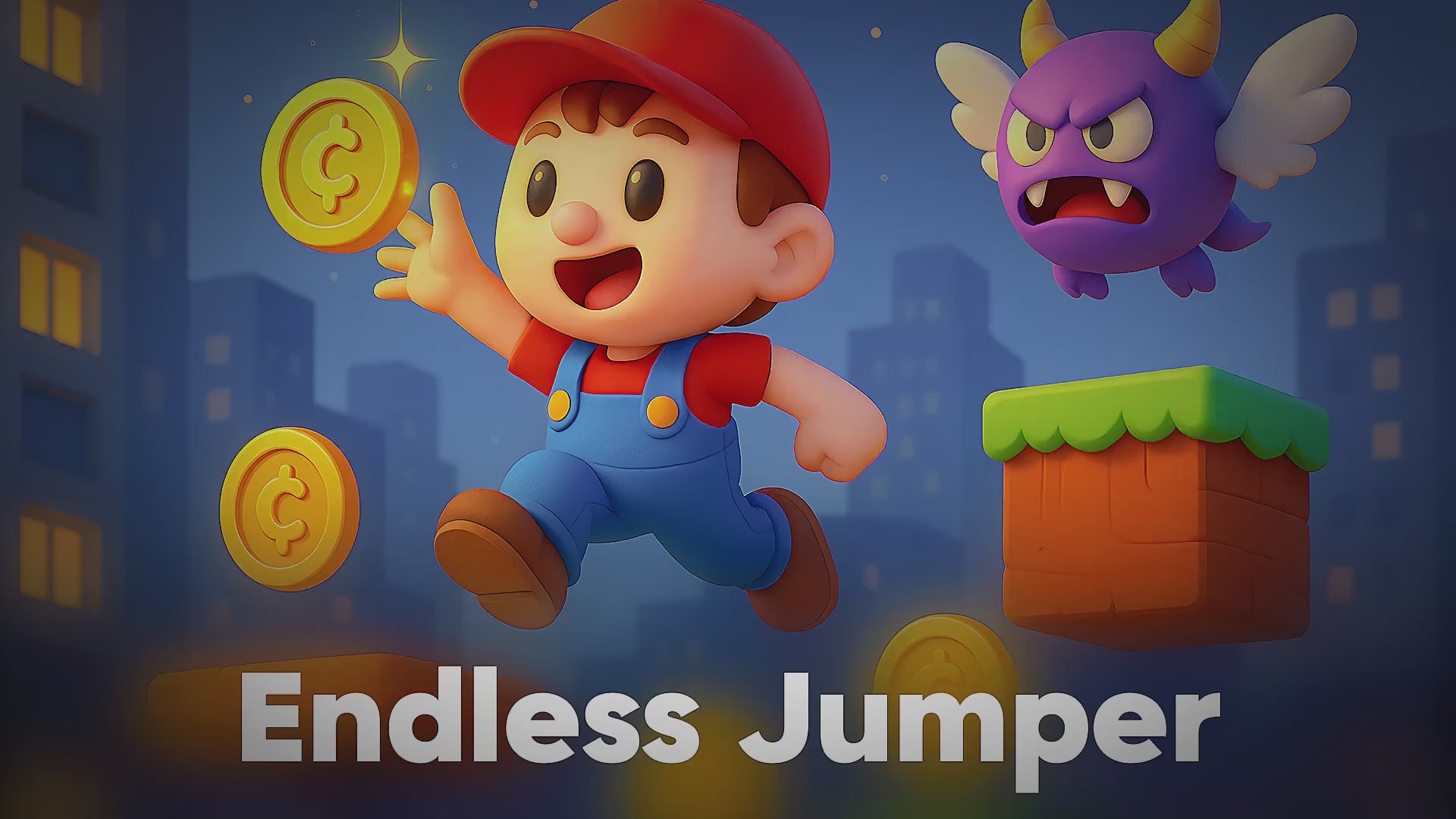 Wonder Trek Endless Jumper game promoting family fun and active play for kids