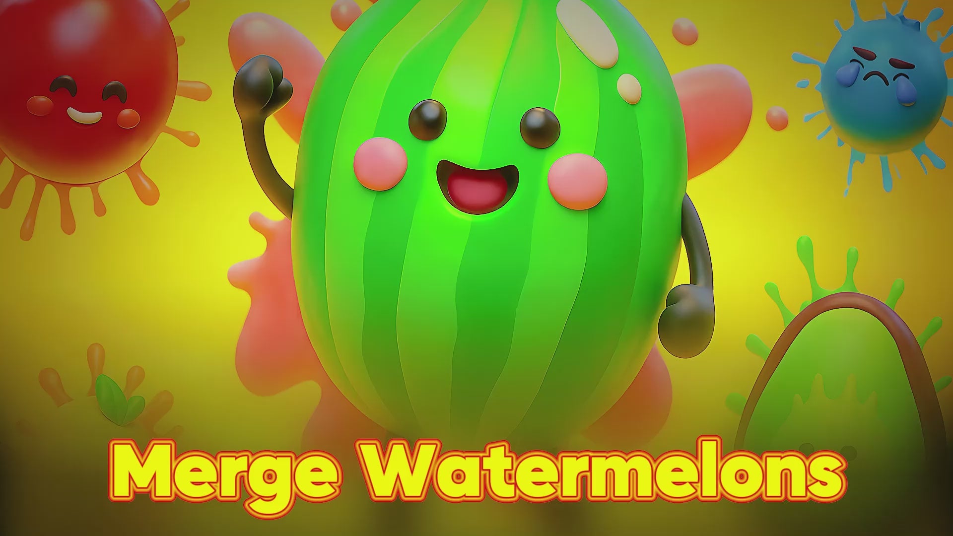 Wonder Trek Merge Watermelons game for fun indoor activities and family games.