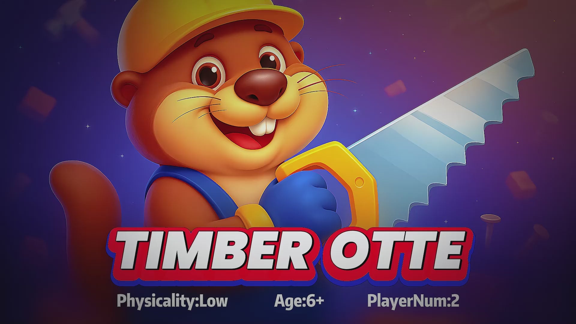 Wonder Trek Timber Otte game for kids aged 6+, promotes family fun and indoor play.
