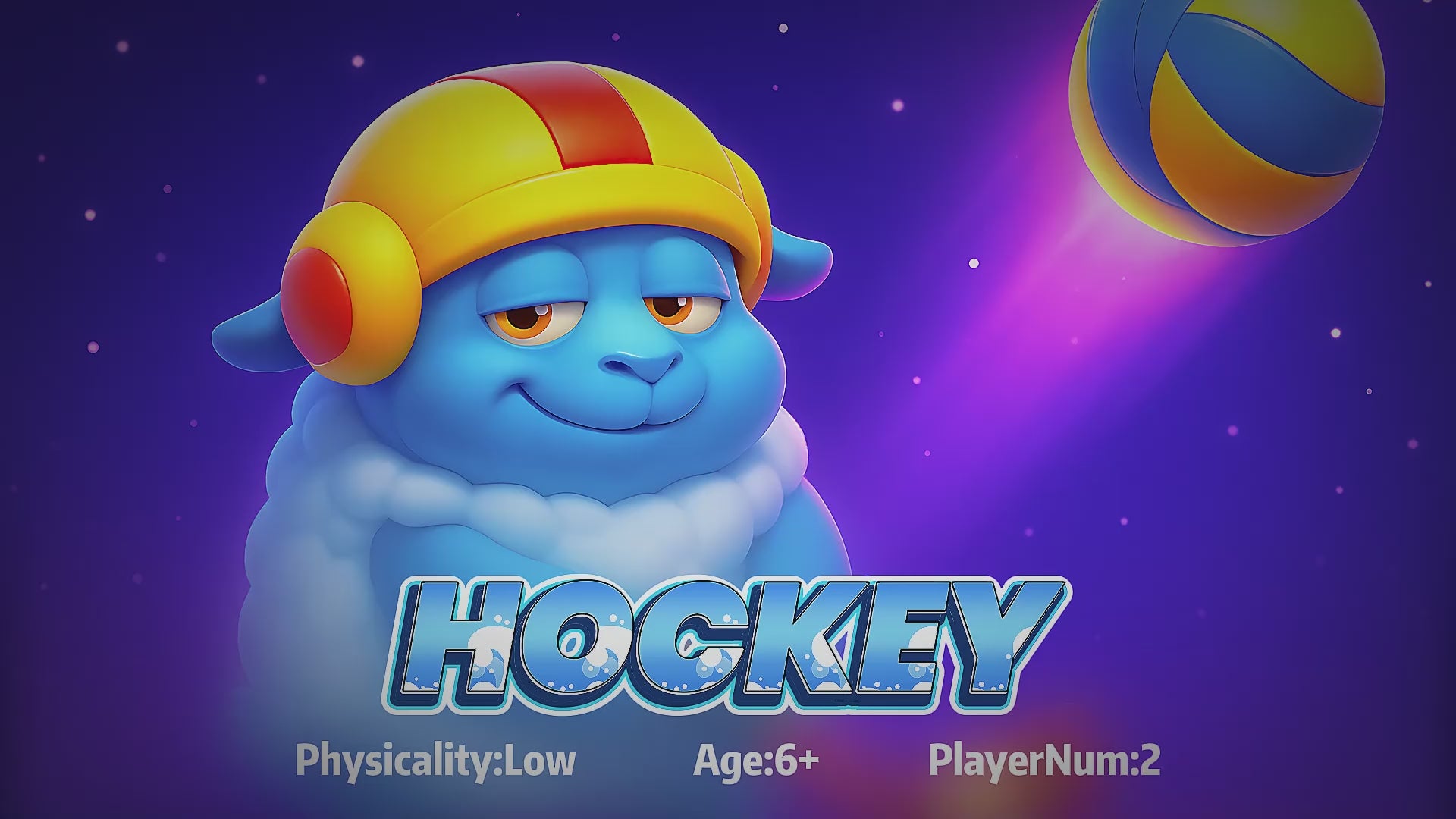 Wonder Trek Hockey game for kids aged 6+, low physicality, multiplayer fun.