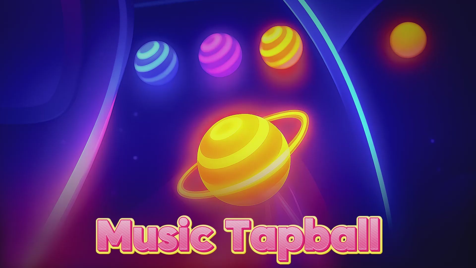 Wonder Trek Music Tapball game with colorful planets for interactive family fun