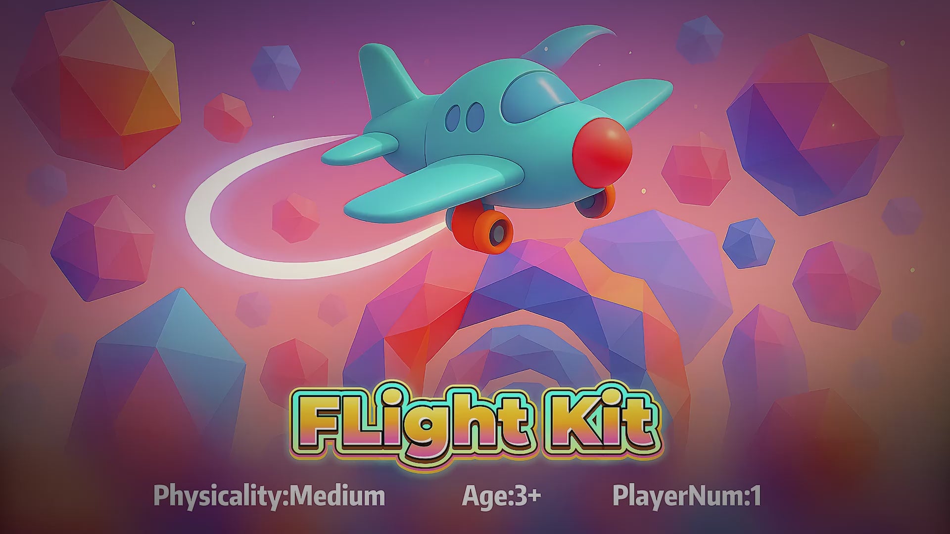 Wonder Trek Flight Kit für Kinder, lustiges Spiel, Bewegungssensoren, Indoor-Aktivitäten
