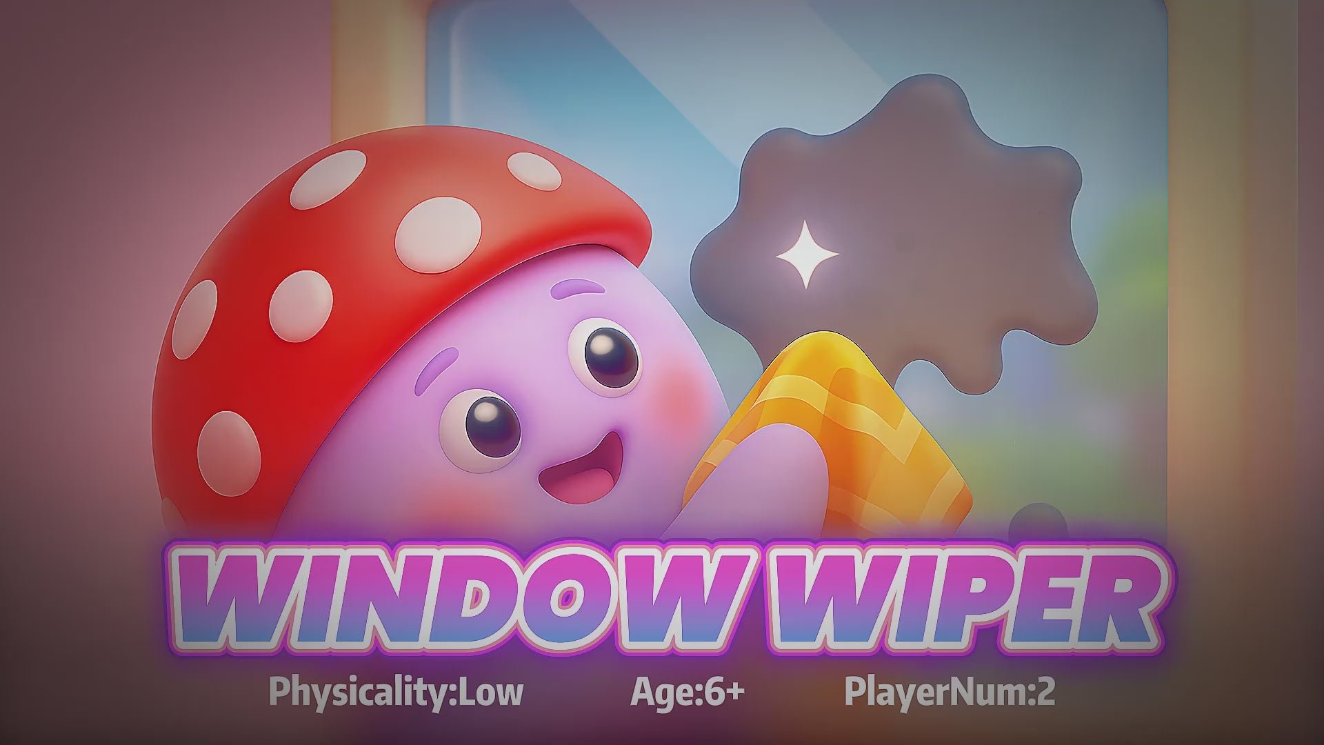 Wonder Trek Window Wiper game for kids, promoting family fun and indoor activities