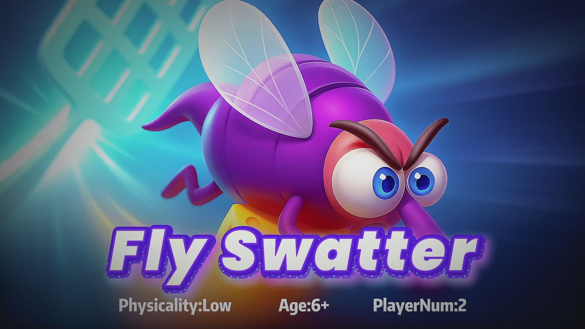 Wonder Trek Fly Swatter game for kids aged 6+, promoting family fun and active play