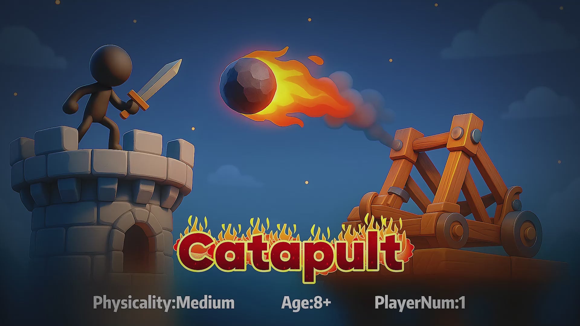 Wonder Trek Catapult game for kids, promoting active play and family fun indoors.