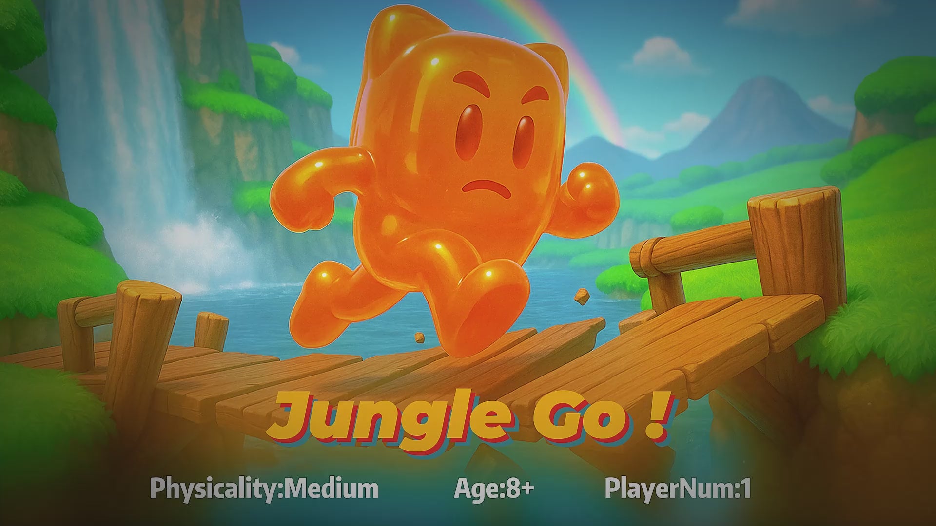 Wonder Trek Jungle Go! game for kids, medium physicality, ages 8+, single player.