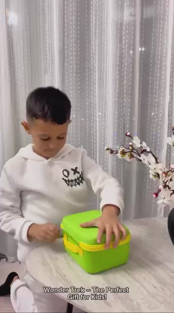 Wonder Trek – The Perfect Gift for Kids! Portable fun box for family games.