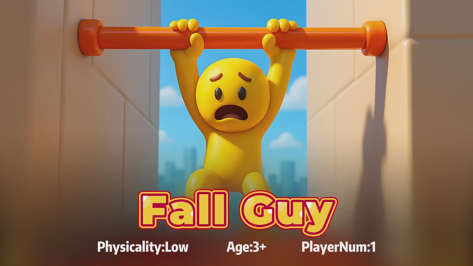 Wonder Trek 'Fall Guy' game for kids with low physicality, age 3+, single player.