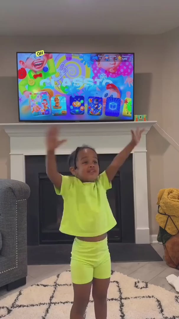 Wonder Trek gaming console for kids with motion sensors for active family fun indoors.